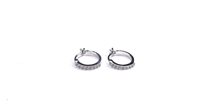 Orecchini Stocco Gioielli Donna in Oro bianco Zircone VRS 63 - VRS 63